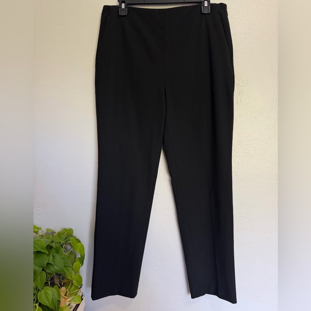 Ann Taylor black straight leg dress pants